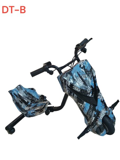 Rohan Wings Kids 36V Drifting 3 Wheel Electric Scooter | 350W Motor | 3 Driving Modes | Bluetooth | Speaker | Lights | Shock Absorber | Safety Gears | 15km/h Speed - Image 3