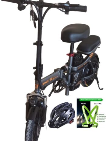 Winner Sky Electric Scooter K11 | 500w Motor | 48v 13Ah Big Battery | 30Km range | two seats | Manual Peddles | Foldable