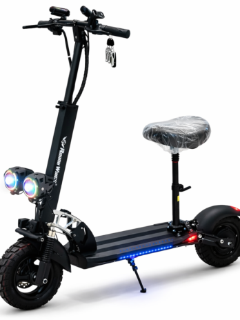 Rohan Wings Electric Scooter QS4 | 25-30km Range | Powerful Motor | 48V 13AH Big Battery | Dual Braking