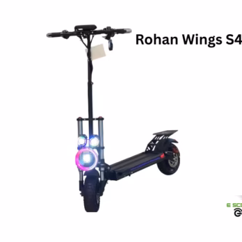 Rohan Wings S4-B Electric Heavy Duty Scooter | 2000W Motor | 48V 18Ah Battery | 70 km/h Speed | 40 km Range | Advanced Suspension