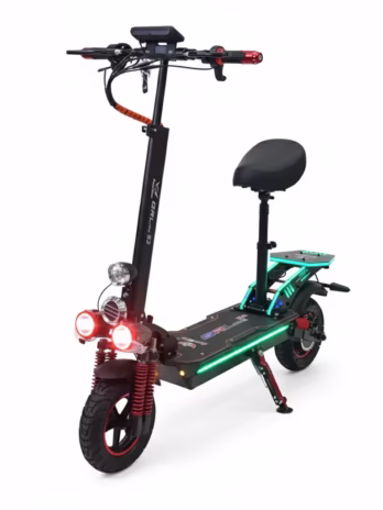 Rohan Wings GR-Line S2-B Electric Scooter | 1800W/450W Dual Motor | 48V 15Ah Battery | 42 km/h Speed | Off-Road & City Ride |