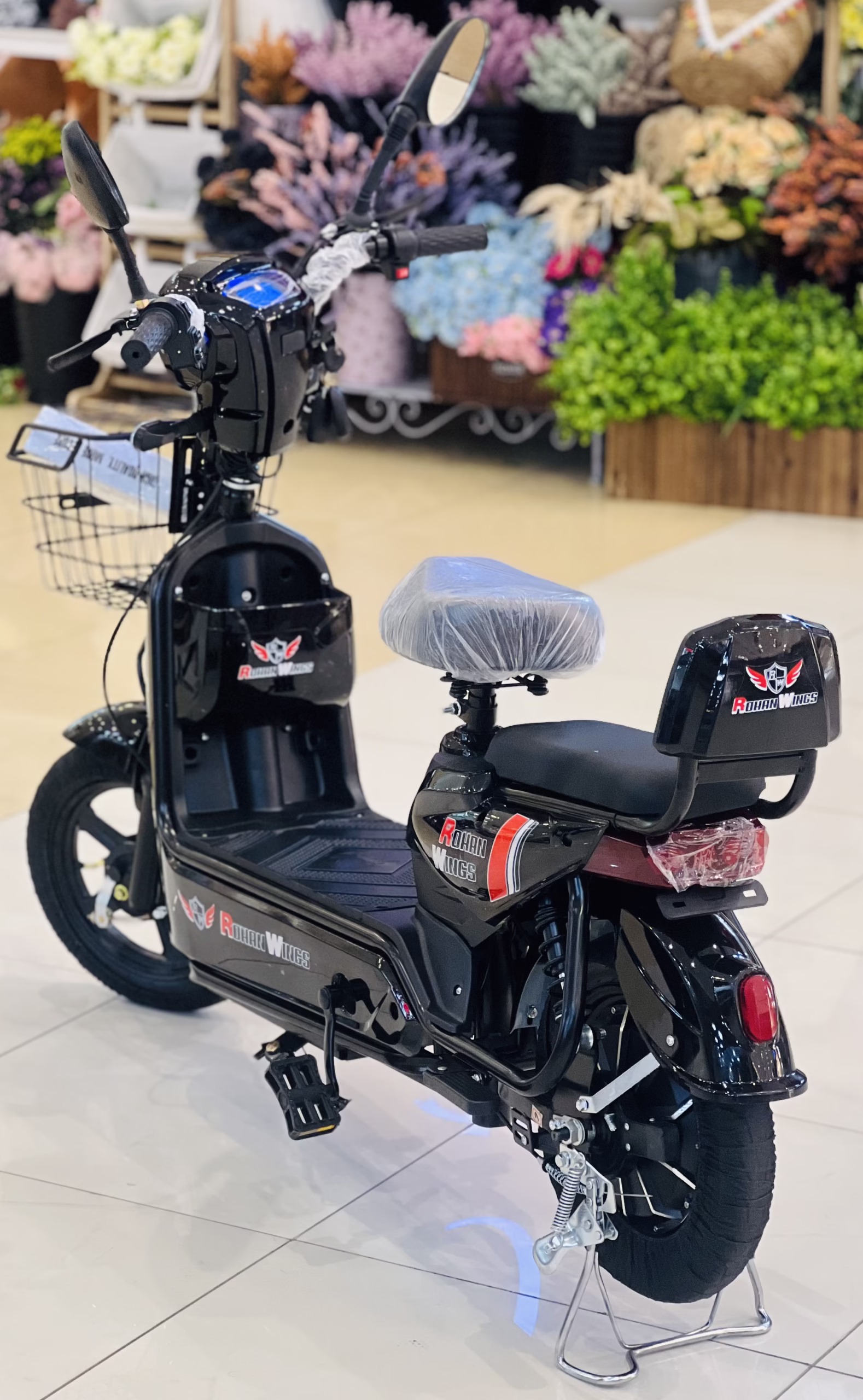 Rohan Wings JY-14 Electric Scooter | 350W Motor | 48V 12Ah A-Plus Acid Battery | 32 km/h Speed | Reliable Daily Ride in UAE | escooterae.com