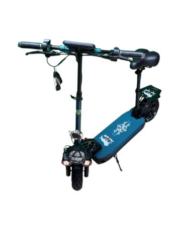 Aster A1S Electric Scooter – 48V 13Ah Battery, 2000W Motor, 40–50 km Speed, 25–30 km Range